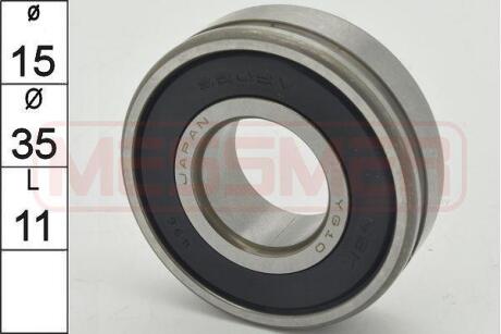 Підшипник  NP6202-2RS-P (35x15x11) ERA 218015