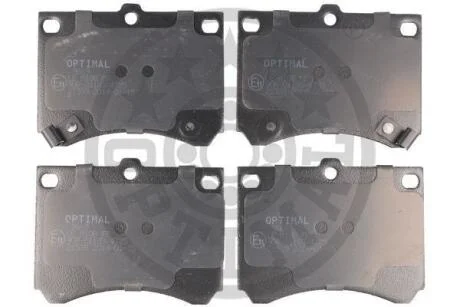 Гальмівні колодки дискові Optimal BP-09669