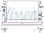 Радіатор охолодження двигуна NISSENS 606607 (фото 1)
