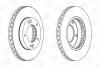 Диск тормозной передний (кртано 2) Kia Sorento I CHAMPION 562772CH (фото 1)