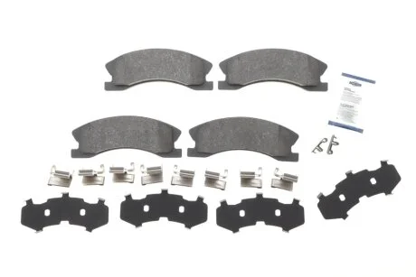 Комплект гальмівних колодок (дискових) ICER 182075