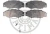 Гальмівні колодки дискові Optimal BP-09446 (фото 1)