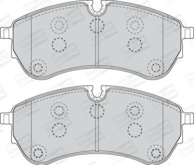 VW гальмівні колодки передн. CRAFTER 16- CHAMPION 573831CH