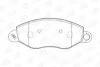 Колодки тормозные дисковые передние Ford Transit (00-06) CHAMPION 573110CH (фото 1)