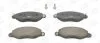 Колодки тормозные дисковые передние Ford Transit (00-06) CHAMPION 573110CH (фото 2)