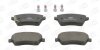 Колодки тормозные дисковые передние Nissan Micra (IV,V), Note (12-16)/ Suzuki Sw CHAMPION 573255CH (фото 2)