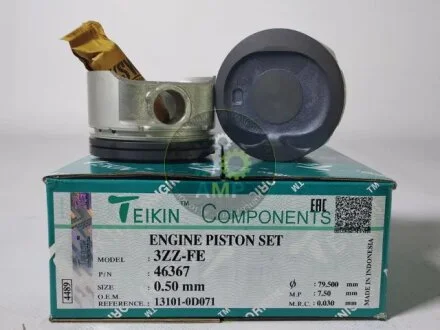 Поршень із пальцем 0.5 (к-кт на двигун) 3ZZ-FE, TEIKIN 46367050