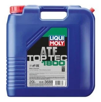 Олива трансмісійна ATF TopTec ATF 1800, 20л. LIQUI MOLY 3688