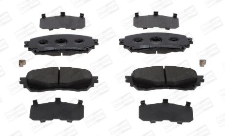 Колодки гальмівні дискові передні Mazda 6 (13-) CHAMPION 573444CH