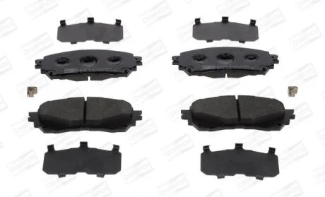 Колодки гальмівні дискові передні Mazda 6 (13-) CHAMPION 573444CH