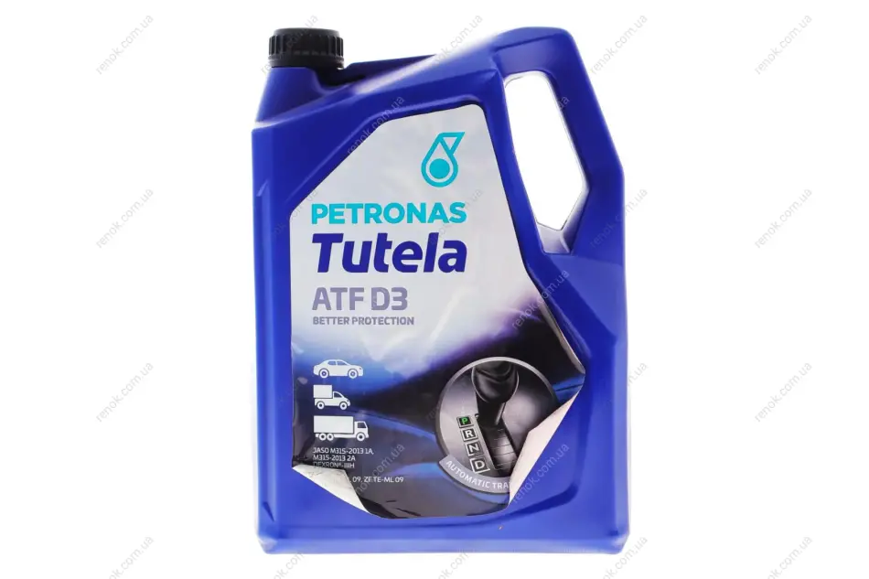 Олива трансмісійна TUTELA ATF D3 (5L) PETRONAS Petronas DSC_76127M12EU (фото 1)