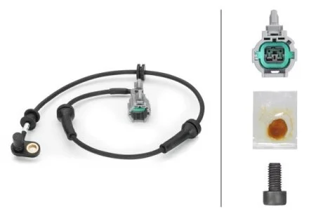 NISSAN датчик ABS передн. Navara 01- HELLA 6PU 230 040-651