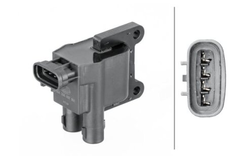 TOYOTA Котушка запалювання Avensis, Camry, Corolla, Rav 4 I,Hiace 1.3/2.7 94- HELLA 5DA 358 057-801