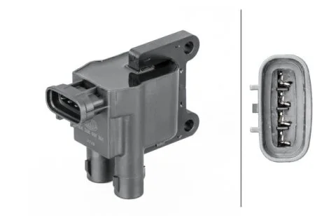 TOYOTA Котушка запалювання Avensis, Camry, Corolla, Rav 4 I,Hiace 1.3/2.7 94- HELLA 5DA 358 057-801