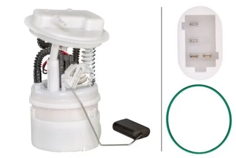 RENAULT електро-бензонасос (модуль) 3.5bar Clio II 1.2/2.0i 98- HELLA 8TF 358 106-131