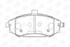 Колодки гальмівні дискові передні Hyundai Elantra III/ Kia Cerato I CHAMPION 572513CH (фото 1)