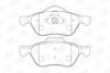Колодки тормозные дисковые передние Renault Laguna (II,III), Twingo II (CHAMPION 573016CH (фото 1)