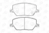 Колодки тормозные дисковые передние Fiat 500X (14-)/ Jeep Renegade (14-), Compas CHAMPION 573610CH (фото 1)