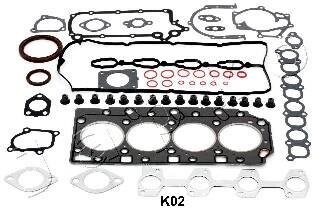 К-кт прокладок двигуна Hyundai H-1 (01-)/KIA Sorento (02-) D4CB 2.5 CRDi JAPKO 49K02