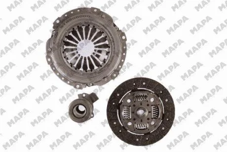 OPEL К-кт зчеплення диск+ корзина + підшипник stra H,Vectra C,Zafira B,Alfa Romeo 159,Fiat Croma II 1.8 05- Mapa 013200308