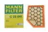 Фільтр повітряний -FILTER MANN C 25 091 (фото 2)