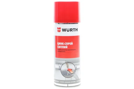 Цинк-спрей WURTH 0893113114