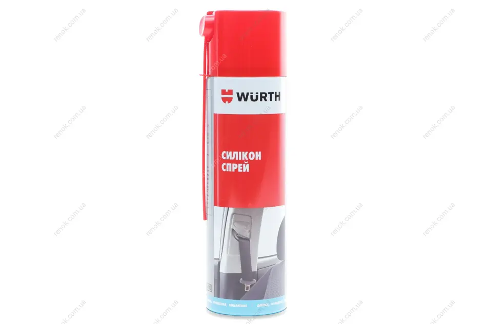 Силікон спрей, 500 ml {арт. } WURTH 0893221 (фото 1)