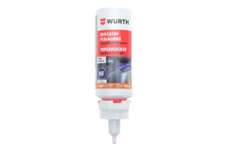 Фіксатор різьбовий, середньої міцності, DOS-Sys., 50 g {арт. } WURTH 0893243050