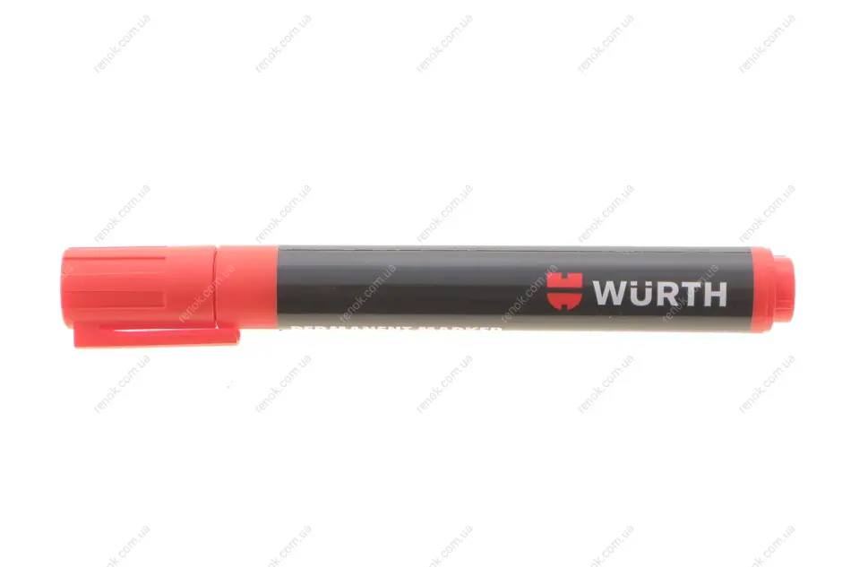 Маркер перманентний чорнильний STANDART, червоний, 1,5-3 mm {арт. } WURTH 0967915302 (фото 1)