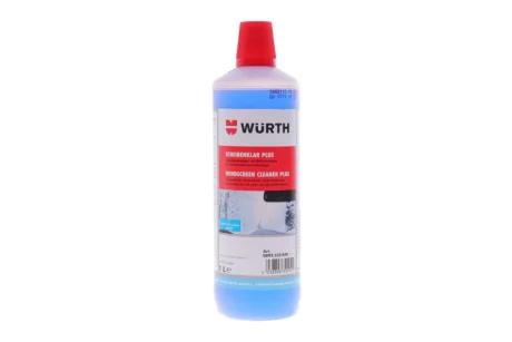 Рідина склоомивача зимова концентрат -63°C, 1л WURTH 0892332840