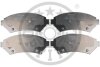 Гальмівні колодки дискові Optimal BP-10190 (фото 1)