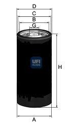 Фільтр масляний UFI 2314400