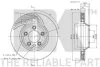Диск гальмівний невентильований NK 3147105 (фото 3)
