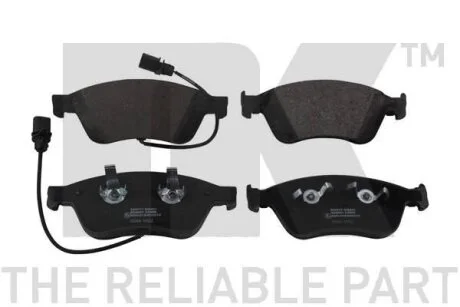 Гальмівні дискові колодки, комплект NK 224777