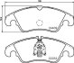 Колодки гальмівні HELLA 8DB355023221 (фото 1)