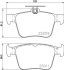 Колодки гальмівні дискові; задня вісь HELLA 8DB355020261 (фото 1)