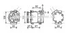 Компресор кондиціонера Renault Logan (05-), Sandero (08-) 1.4i, 1.6i AVA AVA COOLING RTAK619 (фото 1)