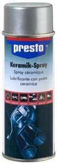 Мастило керамічне термостійке 400 мл Presto 157073