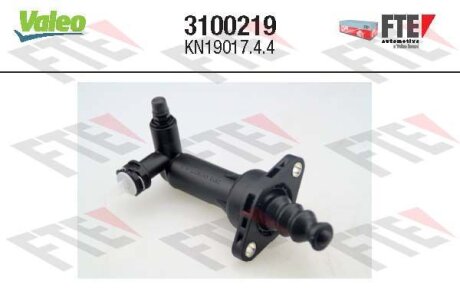 Робочий циліндр зчеплення (19,1мм) AUDI A1, A2, A3, Q2 SEAT ALTEA, ALTEA XL, ARONA, ATECA, CORDOBA, IBIZA III, IBIZA IV, IBIZA IV SC, IBIZA IV ST, IBIZA IV/HATCHBACK, IBIZA V, LEON 1.0-3.6 08.97- Valeo 3100219