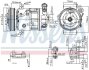 CHEVROLET Компресор кондиціонера VECTRA 2.2 02-, FIAT, OPEL NISSENS 89577 (фото 1)