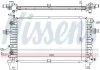 OPEL Радіатор системи охолодження двигуна ZAFIRA B (A05) 2.2 05-, VAUXHALL NISSENS 630768 (фото 1)