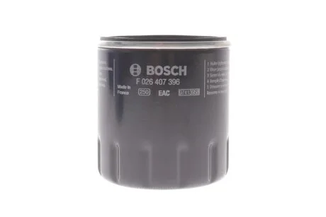 Фільтр оливи BOSCH F026407396