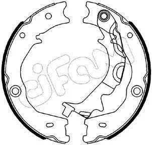 KIA Комплект барабанних колодок CARNIVAL / GRAND CARNIVAL III (VQ) 2.2 CRDi 10-15 CIFAM 153-586