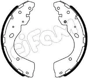 NISSAN Комплект барабанних колодок NAVARA (D22) 2.0 97-09, FORD RANGER (TKE) 2.0 EcoBlue 4x4 19- CIFAM 153-508