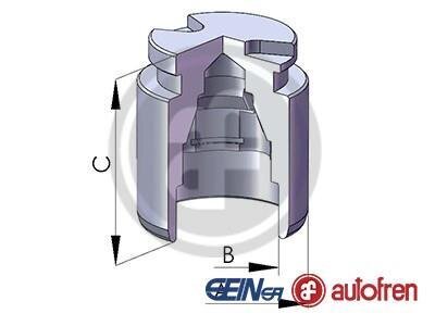 Комплект поршнів супорта AUTOFREN D025115