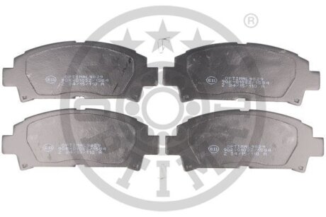 Фото гальмівні колодки дискові Optimal BP-09829 Гальмівні колодки дискові Optimal BP-09829