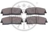 Гальмівні колодки дискові Optimal BP-12613 (фото 2)