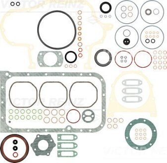 Повний комплект прокладок двигуна FENDT 2 D FARMER, 200 K FARMER, 200 S FARMER, 200 SA FARMER, 200 V FARMER, 200 VA FARMER, 201 S FARMER, 201 SA FARMER, 203 K FARMER, 203 P FARMER REINZ VICTOR REINZ 011261251