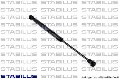 Газова пружина кришки багажника 250Н, L-155,5мм, хід штока:40мм STABILUS 2611NO