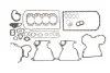 Повний комплект прокладок двигуна 4219D 4239D 4239T 4276 ATLAS XAS 90 CASE IH 1394, 1494 JOHN DEERE 1640, 1830, 1840, 200, 210, 240, 250, 2030, 2040, 2040S, 2120, 2130, 2140, 2140DT ENGITECH ENT000075 (фото 1)